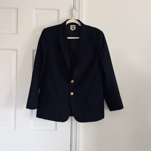 Land’s End Boys Navy Blazer. Size 18-20 - Picture 3 of 7